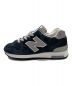 NEW BALANCE (ニューバランス) ローカットスニーカー ネイビー サイズ:23.5：17000円