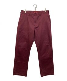 SUPREME（シュプリーム）の古着「Work Pant」｜レッド