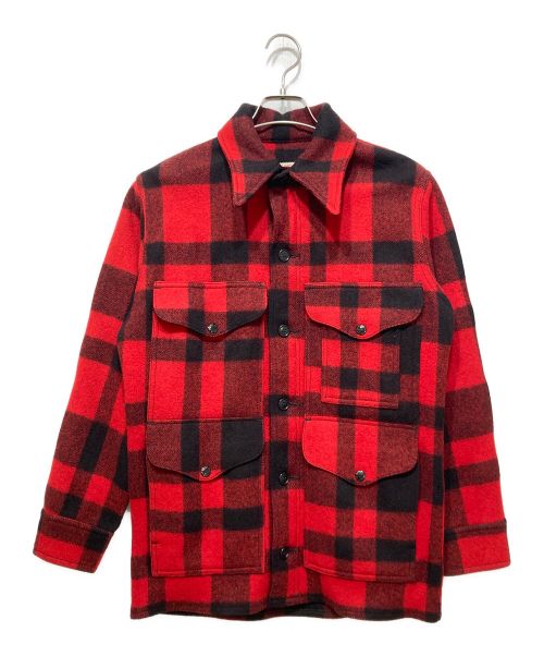 FILSON（フィルソン）FILSON (フィルソン) マッキーノクルーザージャケット レッド サイズ:34の古着・服飾アイテム