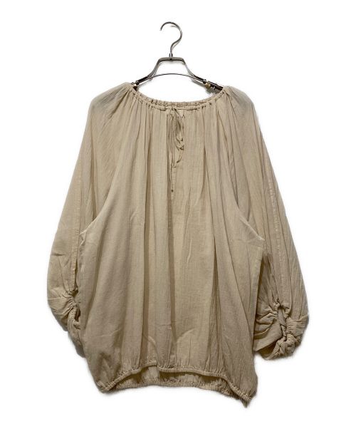 Plage（プラージュ）Plage (プラージュ) CO Caftan ブラウス ベージュ サイズ:FREEの古着・服飾アイテム