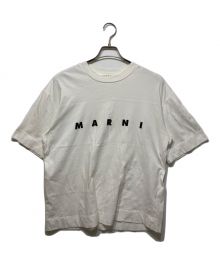 MARNI（マルニ）の古着「ロゴカットソー」｜ホワイト