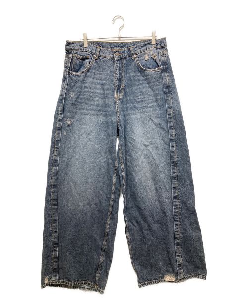 ZARA AMSTERDAM MAN EDITION（ザラアムステルダムメンエディション）ZARA AMSTERDAM MAN EDITION (ザラアムステルダムメンエディション) BAGGY DENIM インディゴ サイズ:42の古着・服飾アイテム