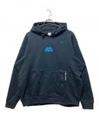 NIKE×OFFWHITEナイキ×オフホワイト）の古着「FLC HOODIE」｜ネイビー