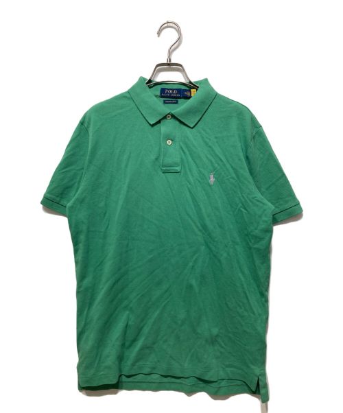 POLO RALPH LAUREN（ポロ・ラルフローレン）POLO RALPH LAUREN (ポロ・ラルフローレン) ポロシャツ グリーン サイズ:Ⅿの古着・服飾アイテム