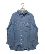 REMI RELIEF×L'Appartement別注レミレリーフ×アパルトモンベッチュウ）の古着「CHAMBRAY シャツ」｜ブルー