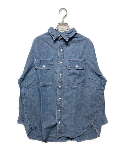 REMI RELIEF（レミレリーフ）REMI RELIEF (レミレリーフ) L'Appartement別注 (アパルトモンベッチュウ) CHAMBRAY シャツ ブルー サイズ:FREEの古着・服飾アイテム