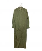 CALiDREAMiNG×L'Appartement別注カリドリーミング×アパルトモンベッチュウ）の古着「LongShirtDress」｜グリーン