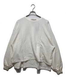 REMI RELIEF×L'appartement（レミレリーフ×アパルトモン）の古着「Side Slit Long T-sh」｜ホワイト