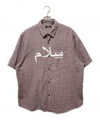 SUPREME×UNDERCOVERシュプリーム×アンダーカバー）の古着「S/S FlannelShirt」｜グレー