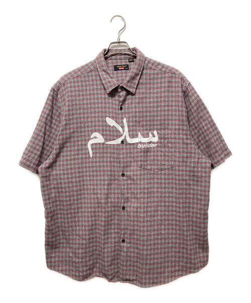 SUPREME（シュプリーム）SUPREME (シュプリーム) UNDERCOVER (アンダーカバー) S/S FlannelShirt グレー サイズ:XLの古着・服飾アイテム