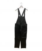 RAW+×L'Appartementbet別注ロゥタス×）の古着「Leather Overall」｜ブラック