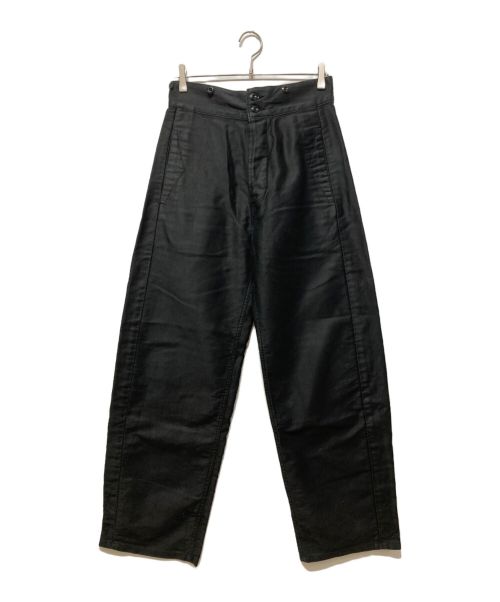 Ets MATERIAUX（マテリオ）Ets MATERIAUX (マテリオ) FRENCH WORK PANTS ブラック サイズ:2の古着・服飾アイテム