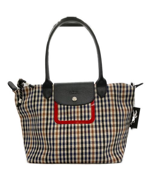 LONGCHAMP（ロンシャン）LONGCHAMP (ロンシャン) Tote Bag Multicolor ブラウンの古着・服飾アイテム