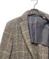 中古・古着 BROOKS BROTHERS (ブルックスブラザーズ) Harris Tweed (ハリスツイード) ハリスツイードテーラードジャケット ブラウン サイズ:40R：14000円