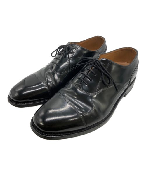 LOAKE（ローク）LOAKE (ローク) プレーントゥシューズ ブラック サイズ:61/2の古着・服飾アイテム