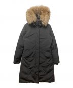 WOOLRICHウールリッチ）の古着「LUXURY LONG PARKA」｜ブラック