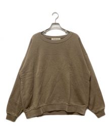 REMI RELIEF×L'Appartement別注（レミレリーフ×アパルトモンベッチュウ）の古着「T/C ウラケ Sweat P/O」｜ブラウン