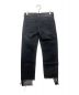 R13 (アールサーティン) L'Appartement取扱い (アパルトモントリアツカイ) Boy Straight-Leg Crop Jeans ブラック サイズ:63.5㎝（W25）：10000円