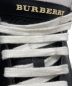 中古・古着 BURBERRY (バーバリー) スニーカー ブラック サイズ:25.5cm：17000円