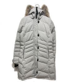 CANADA GOOSE（カナダグース）の古着「LORETTE PARKA BLACK LABEL」｜グレー