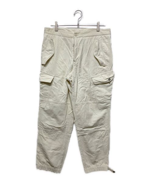 MONCLER（モンクレール）MONCLER (モンクレール) コーデュロイパンツ / PANTALONE SPORTIVO ホワイト サイズ:Ⅿの古着・服飾アイテム