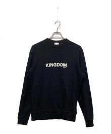 BURBERRY（バーバリー）の古着「KINGDOM ロゴスウェット」｜ブラック