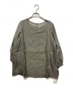 L'appartementアパルトモン）の古着「Cupra Silk Organdy Blouse」｜グレー