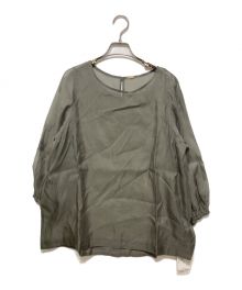 L'appartement（アパルトモン）の古着「Cupra Silk Organdy Blouse」｜グレー