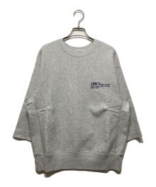 Americana×L'Appartement別注（アメリカーナ×アパルトモンベッチュウ）の古着「Halfsleeve Logo Sweat」｜グレー