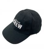 BALENCIAGAバレンシアガ）の古着「CREW キャップ」｜ブラック