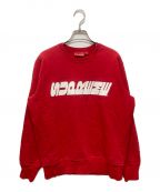 SUPREMEシュプリーム）の古着「Breed Crewneck」｜レッド