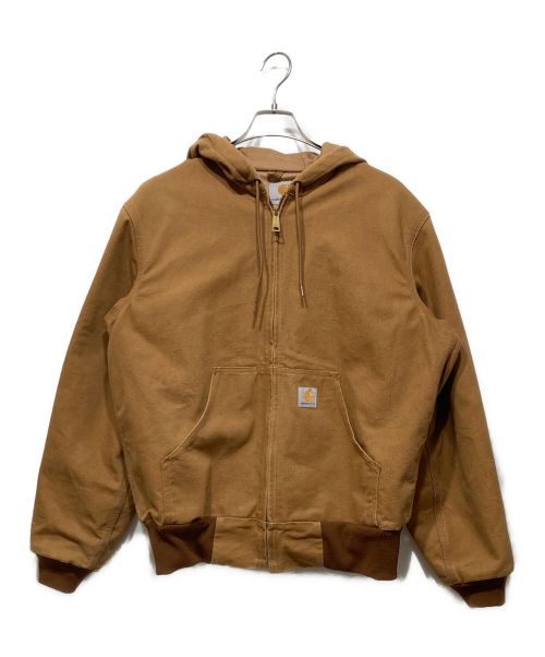 CarHartt（カーハート）CarHartt (カーハート) ジップアップパーカー ブラウン サイズ:Sの古着・服飾アイテム