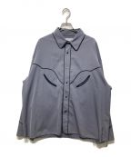 CULLNI×jieda×STUDIOUSクルニ×ジエダ×ステュディオス）の古着「WESTERN SHIRT」｜グレー