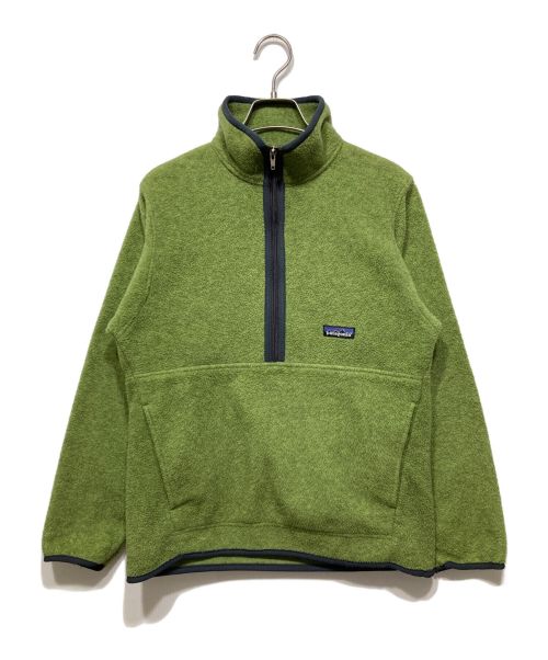 Patagonia（パタゴニア）Patagonia (パタゴニア) シンチラプルオーバーフリースジャケット グリーン サイズ:XS(レディースサイズ相当)の古着・服飾アイテム