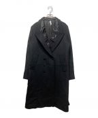 SOSHIOTSUKIソウシ オオツキ）の古着「INSIDE LAPEL FROCK COAT」｜ブラック