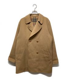 Burberry's（バーバリーズ）の古着「カシミヤノヴァチェックダブルコート」｜ブラウン