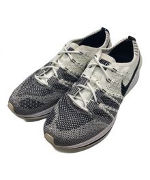 NIKE（ナイキ）の古着「ローカットスニーカー / FLYKNIT TRAINER」｜ホワイト×ブラック