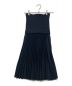 TOGA PULLA (トーガ プルラ) Rib knit pleated skirt/スカート ブラック サイズ:SIZE 34：12000円