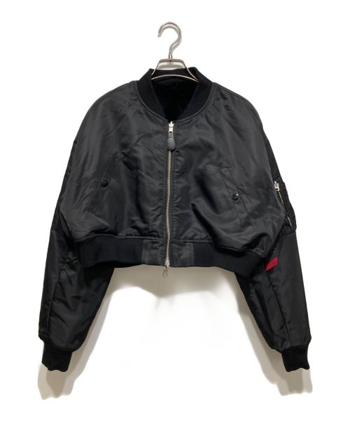 Snidel（スナイデル）Snidel (スナイデル) ALPHA INDUSTRIES (アルファインダストリーズ) MA-1リバーシブルジャケット ブラック サイズ:FREEの古着・服飾アイテム