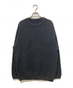 crepusculeクレプスキュール）の古着「Moss Stitch L/S Knit」｜グレー