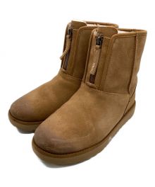 UGG（アグ）の古着「Classic Short Front Zip」｜ベージュ