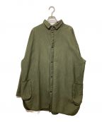 Porter Classicポータークラシック）の古着「MOLESKIN SHIRT JACKET」｜グリーン