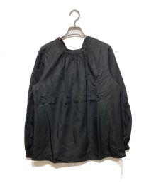 Hello, Bonjour!×L'Appartement取扱い（ハローボンジュール×アパルトモントリアツカイ）の古着「C/N Gather Blouse」｜ブラック