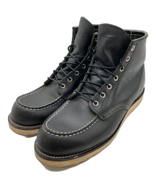 RED WING（レッドウィング）RED WING (レッドウィング) 6-inch Classic Moc ブラック サイズ:27cmの古着・服飾アイテム