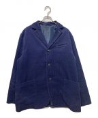 Pherrow'sフェローズ）の古着「コーデュロイジャケット / CORDUROY SACK COAT JACKET」｜ネイビー