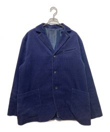 Pherrow's（フェローズ）の古着「コーデュロイジャケット / CORDUROY SACK COAT JACKET」｜ネイビー