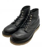 RED WINGレッドウィング）の古着「IRISH SETTER 6' ROUND-TOE」｜ブラック