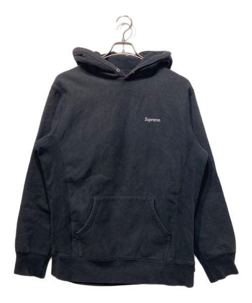 SUPREME（シュプリーム）Supreme (シュプリーム) リフレクタースモールロゴプルオーバーパーカー ブラック サイズ:Lの古着・服飾アイテム