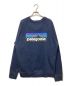 Patagonia (パタゴニア) ロゴ オーガニック クルー スウェットシャツ ネイビー サイズ:Ⅿ：5000円