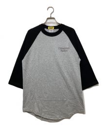 CHINATOWN MARKET×L'Appartement別注（チャイナタウンマーケット×アパルトモンベッチュウ）の古着「フットボールTシャツ」｜ブラック×グレー